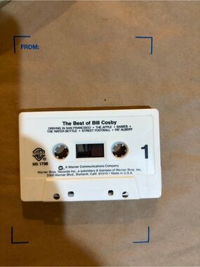 White Audio Cassette Tape - The Best of Bill Cosby